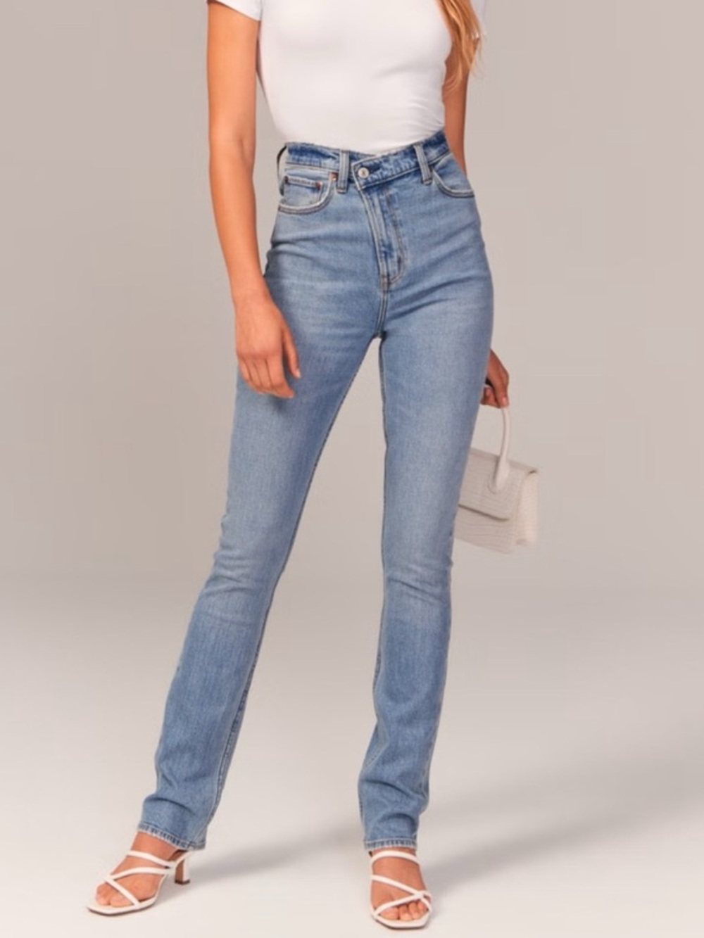 Abercrombie & Fitch 90s Slim Straight Ultra High Rise Jeans